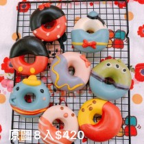 迪士尼卡通造型甜甜圈鮮奶饅頭(8入)